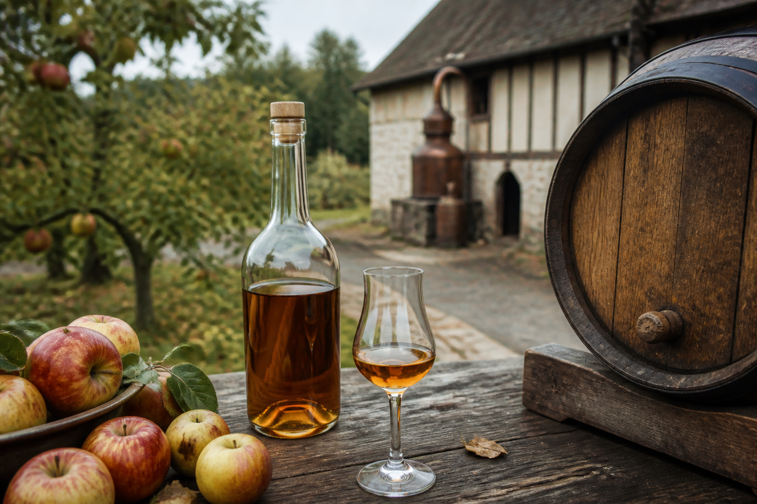 Calvados som digestif: Servering og smagsnoter