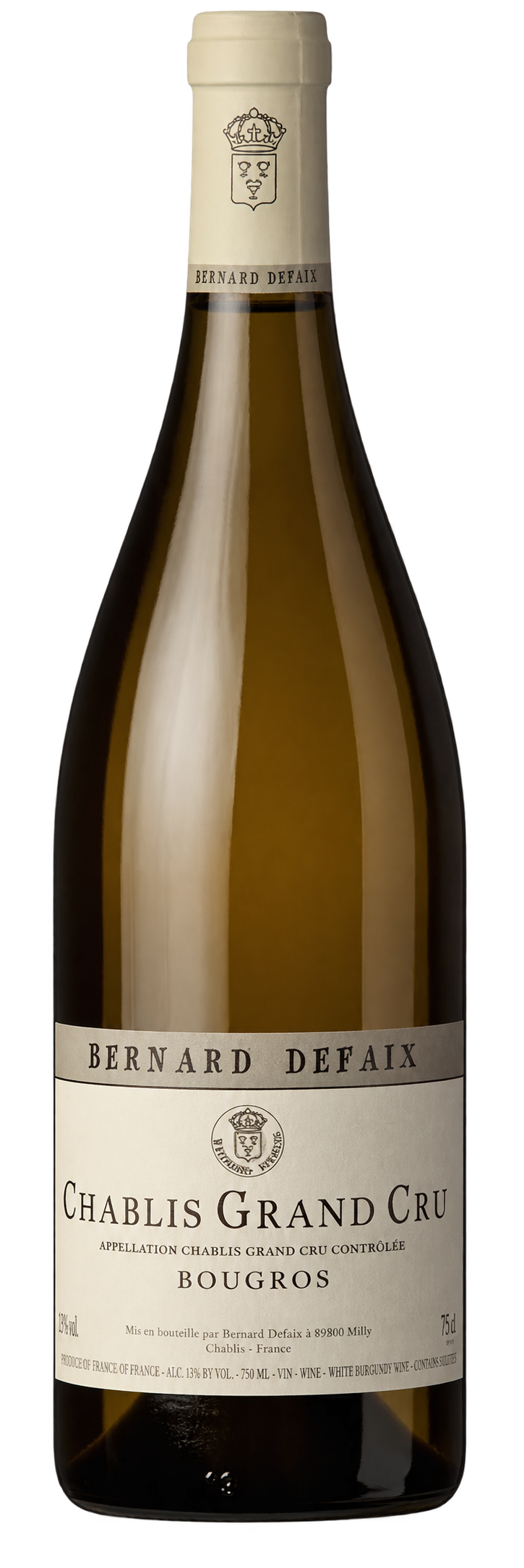 Bernard Defaix Chablis Grand Cru Bougros