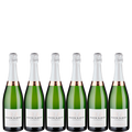 6 flaskor Champagne Brut La Particulière