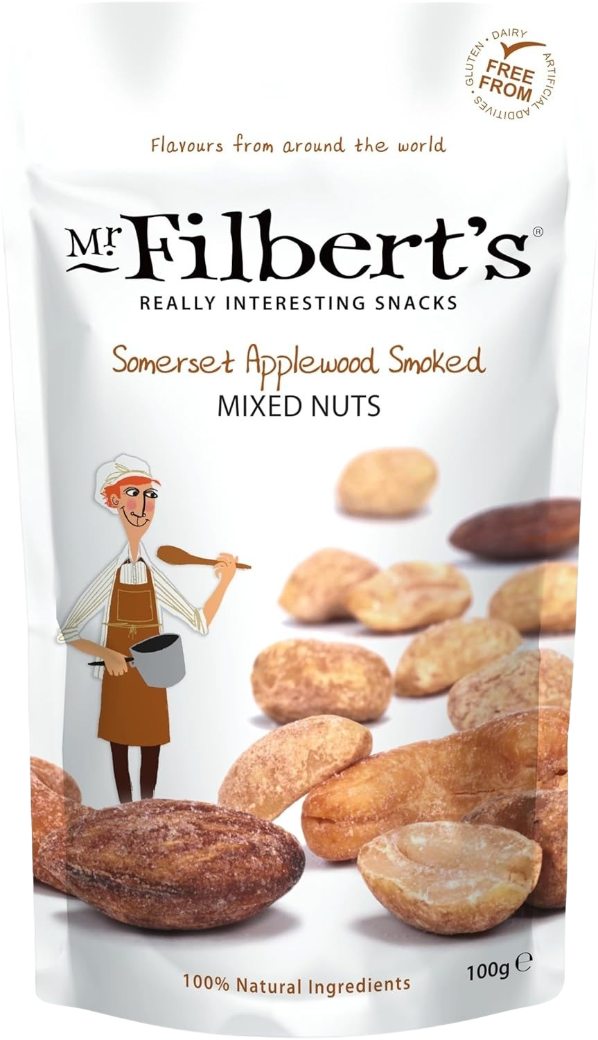 Mr Filberts Somerset Applewood Smoked Mixed Nuts 110g