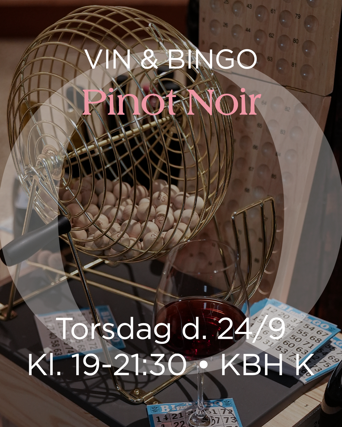 Vin och Bingo: Pinot Noir 24/9-2026