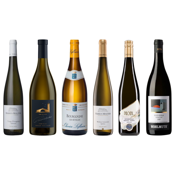 Topscore Smaklåda – 6 olika vitviner